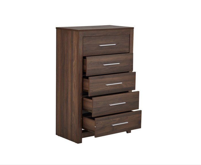Dark walnut bedroom set