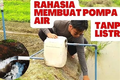 Langkah-langkah Pembuatan Pompa Air untuk Tambak Ikan