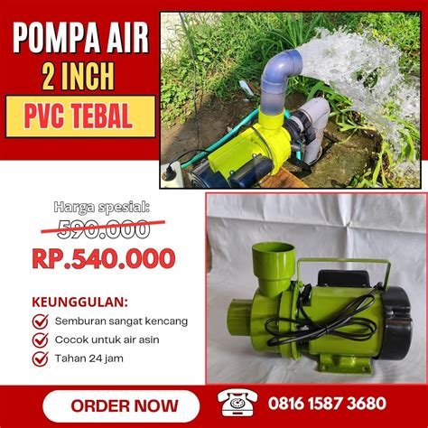 Membuat pompa air Untuk tambak Ikan Dengan Biaya Murah